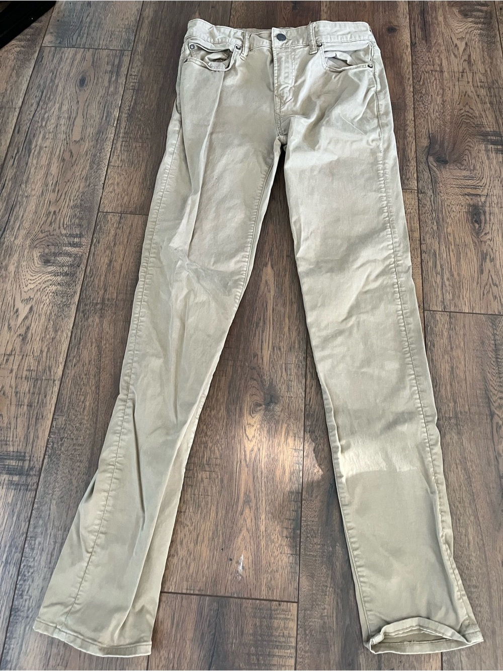 American Eagle Outfitters Khaki Flex Pants